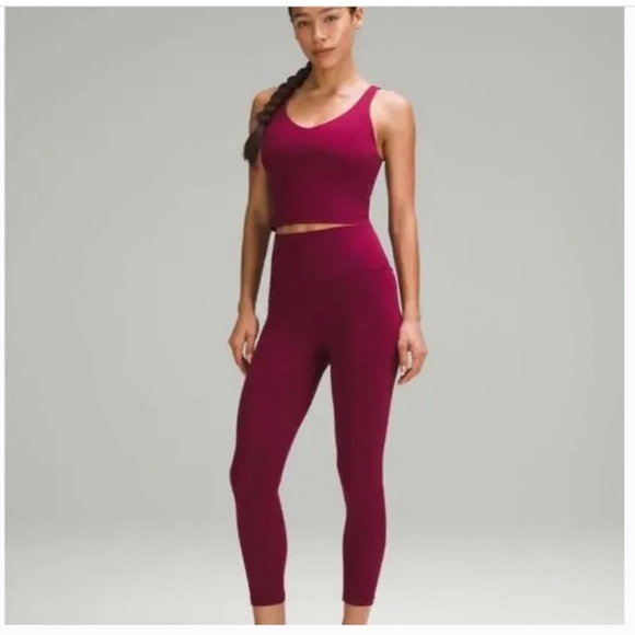 Lululemon Align™ Tank Top *Light Support, C/D Cup - Deep Luxe - Sz 10 - Picture 4 of 8